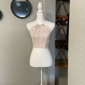 Floral Halter Top